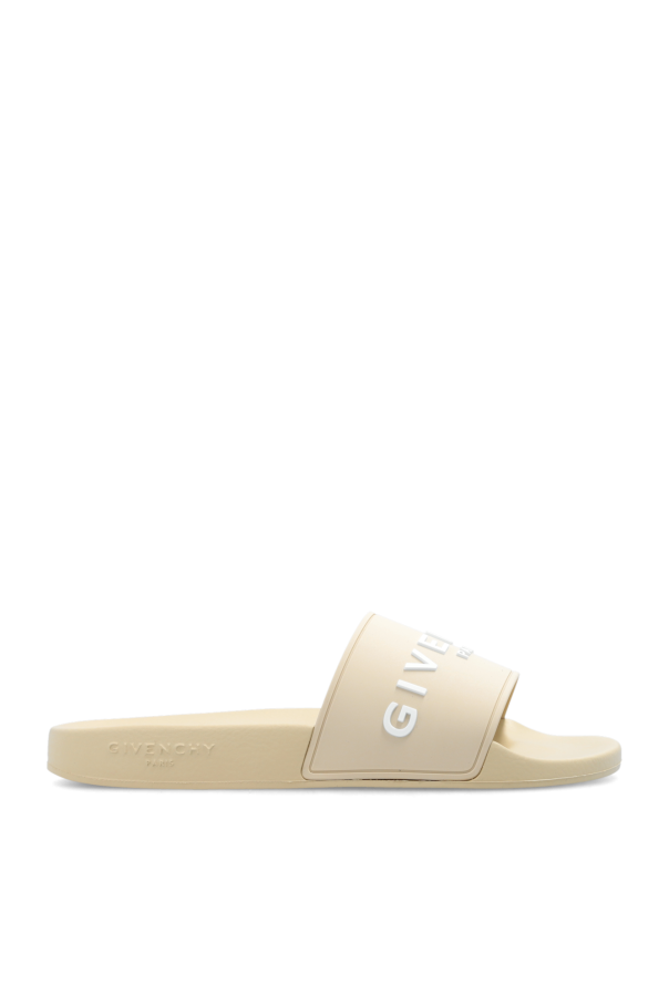 Cream Slides with logo Givenchy - Vitkac AS